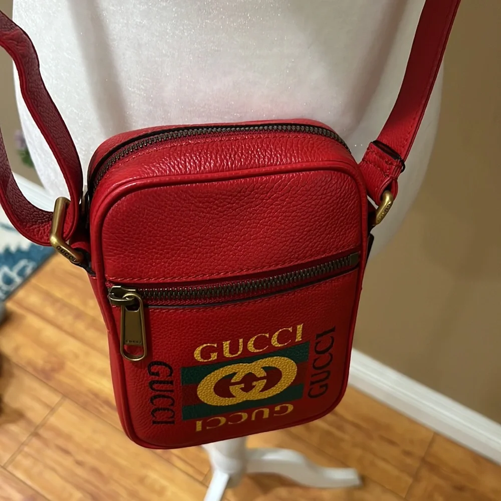 Gucci Print Messenger Bag - Picture 10 of 11